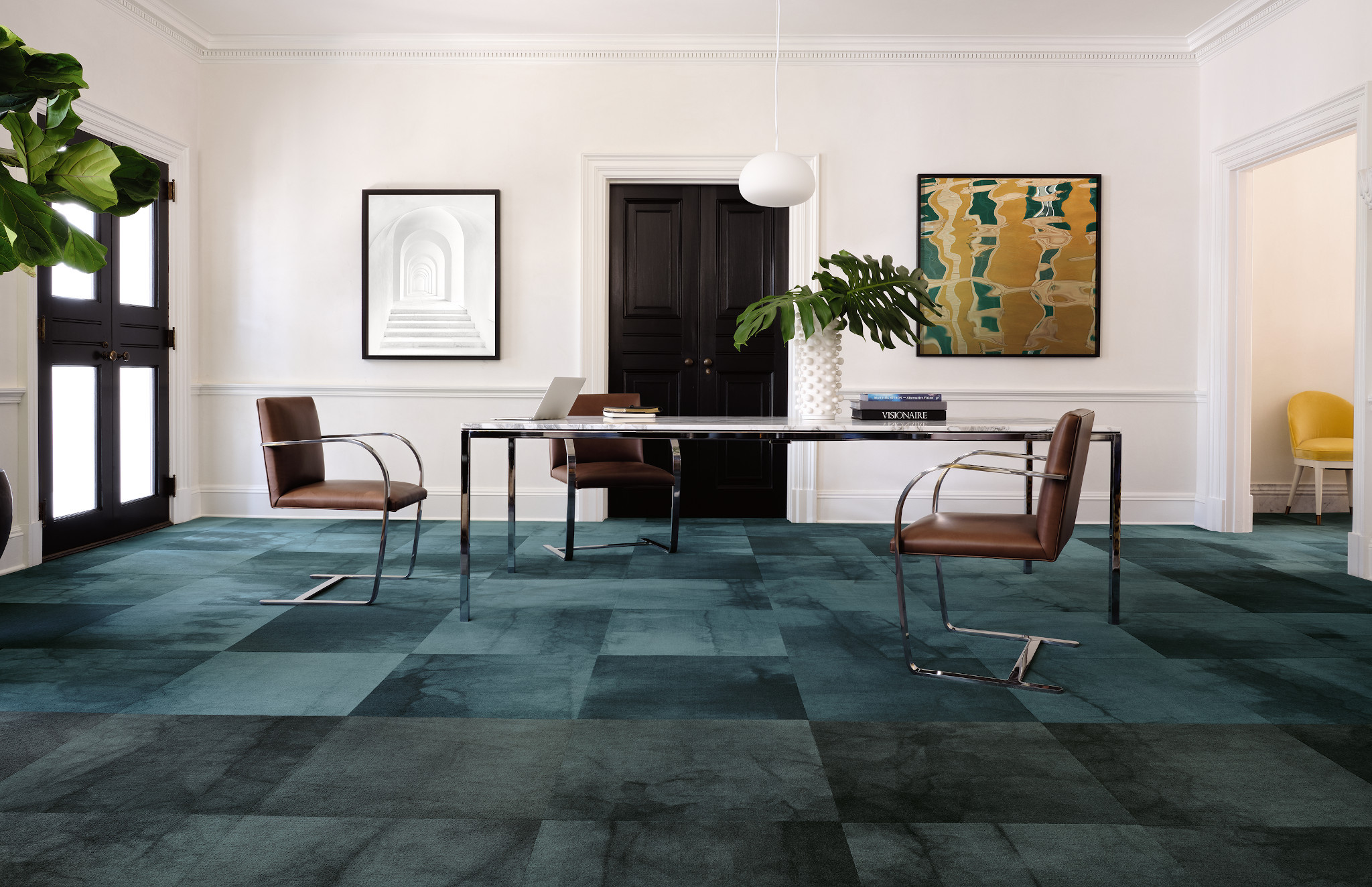 Dye Lab Tile 5T041 Carpet Tile Commercial Flooring | ShawContract