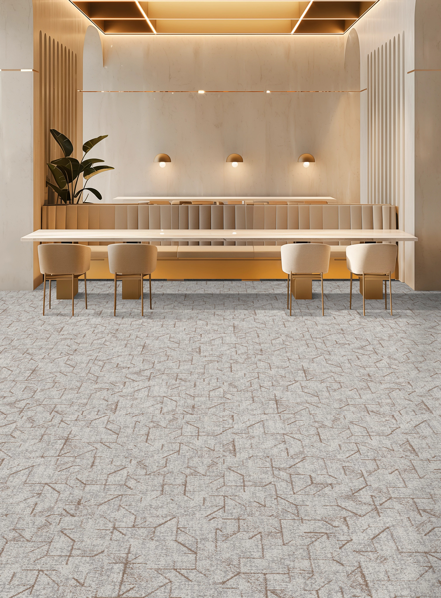 Gilded Tile 5T619 Carpet Tile Commercial Flooring | ShawContract