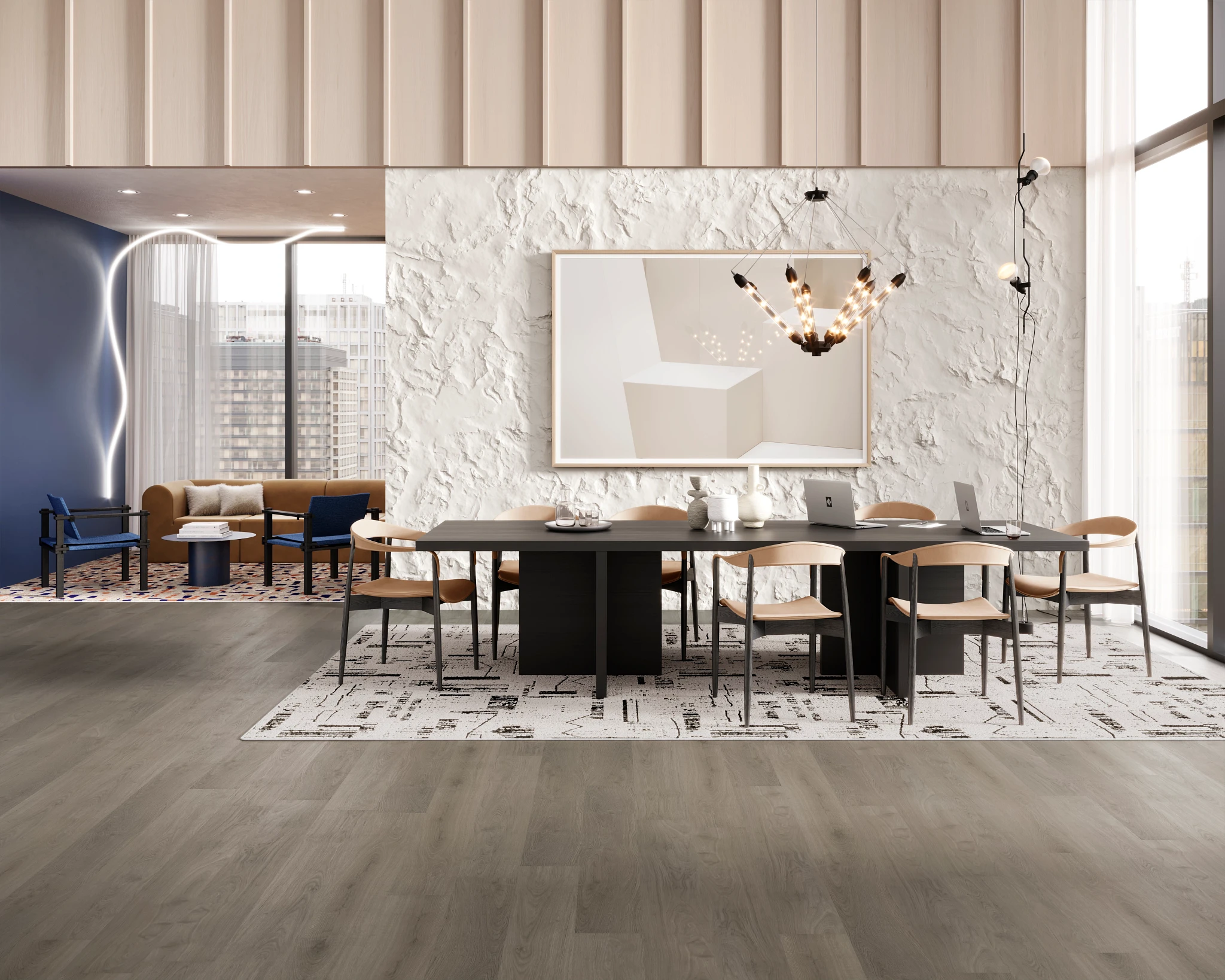 Vinyl Flooring: Stylish and Modern Room Design