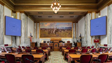 Luxurious carpet design for government facilities