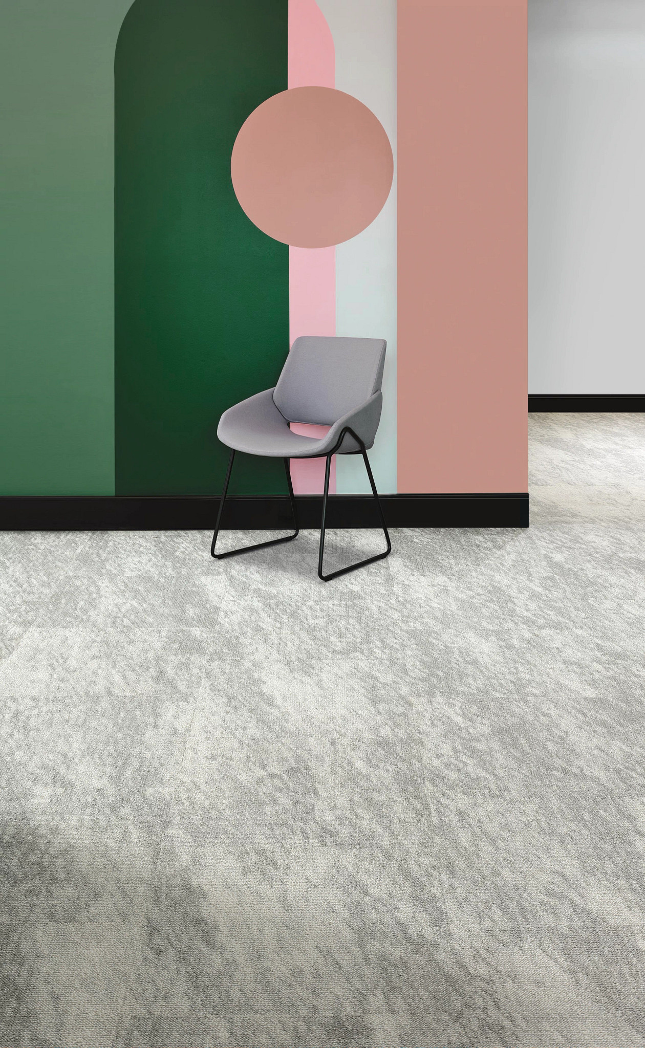 Interlaced Ecoworx S® Tile 5T646 Carpet Tile Commercial Flooring