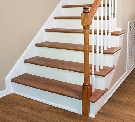 Innovations - Luxury Vinyl - Stair Tread | Shaw Builder Flooring