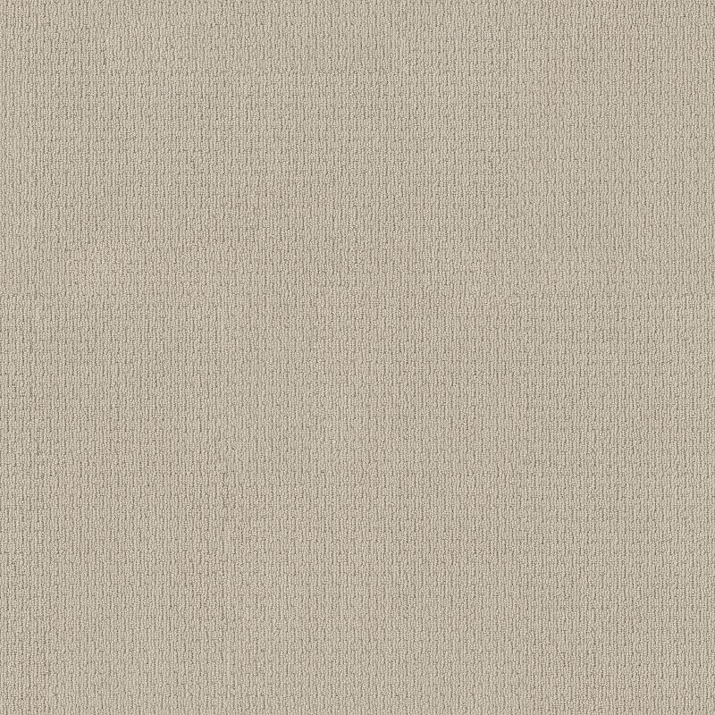 Casual Life Z6812 Broadloom Carpet in Chic Cream color, 100% Nylon, 12ft width, patterned loop construction