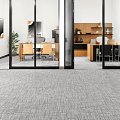Breathe 24X24 Tile Supporting Cobalt - LVP flooring Breathe 24X24 Tile Supporting Cobalt Feature 1