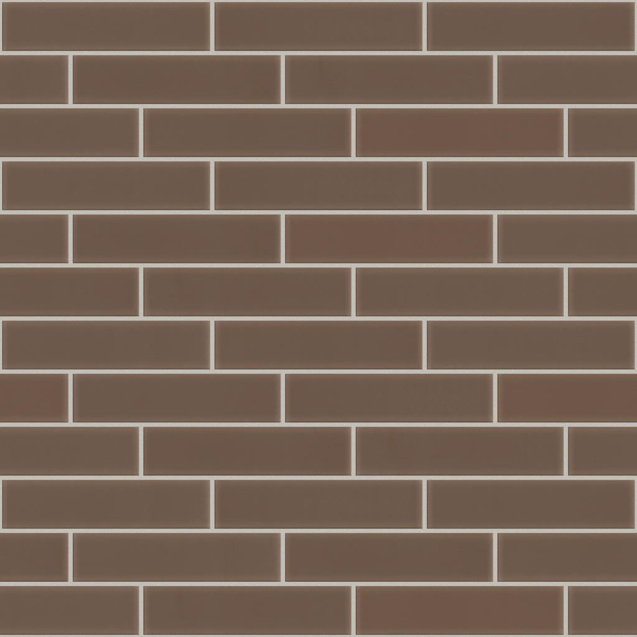 Brown brick pattern tile flooring