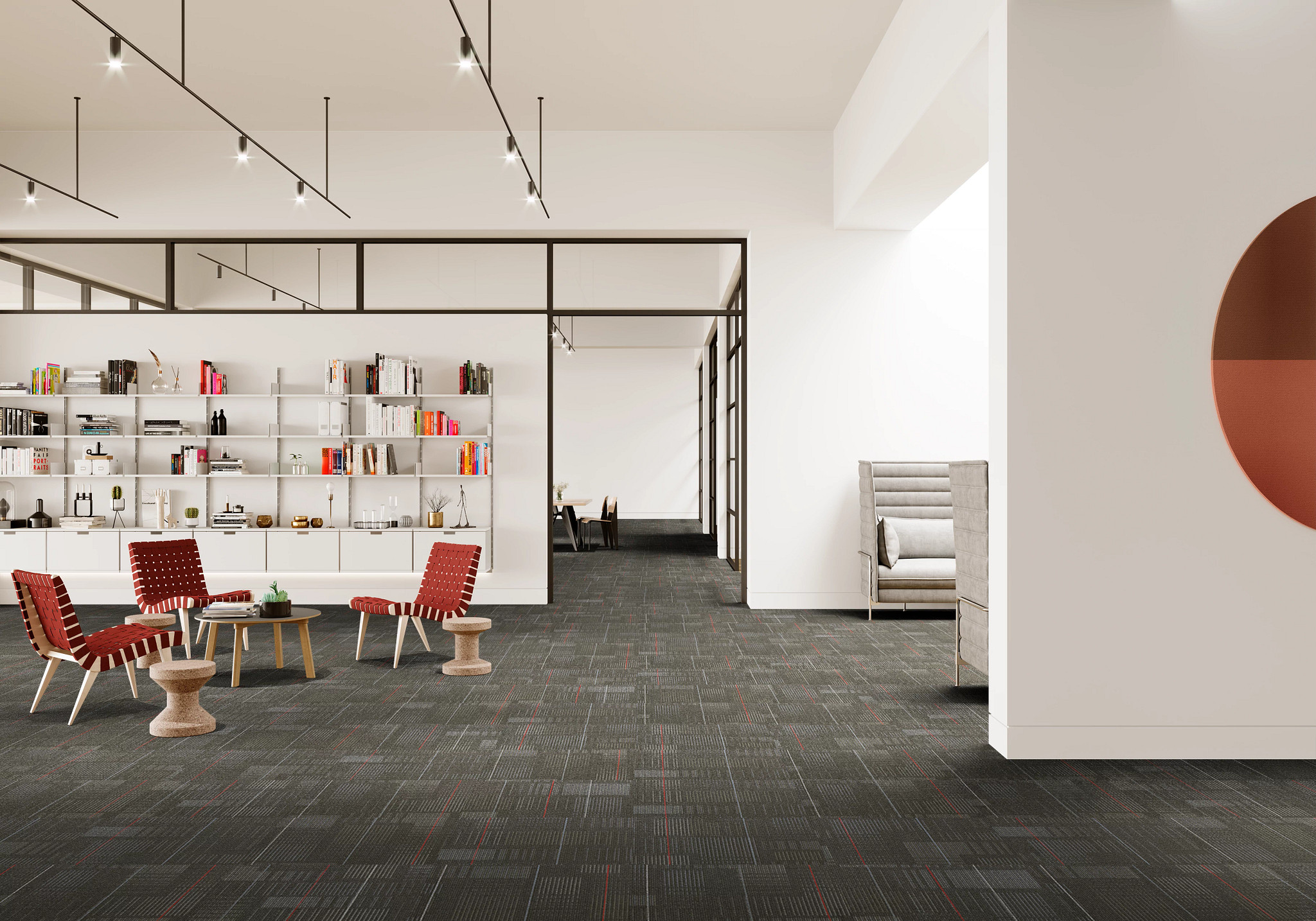 Diffuse Strataworx 5T419 Carpet Tile Commercial Flooring