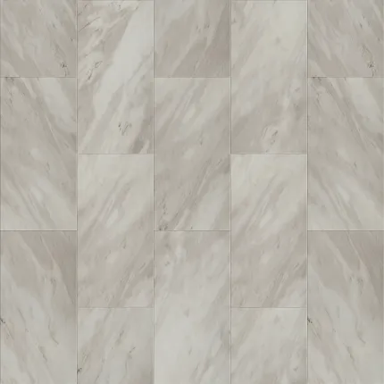 Beige Stone Look Luxury Vinyl Tile Flooring - Durable and Waterproof Beige stone look luxury vinyl tile flooring with subtle veining pattern