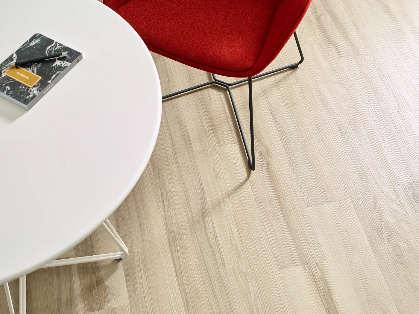 Lookout Pass flooring, shown in a room