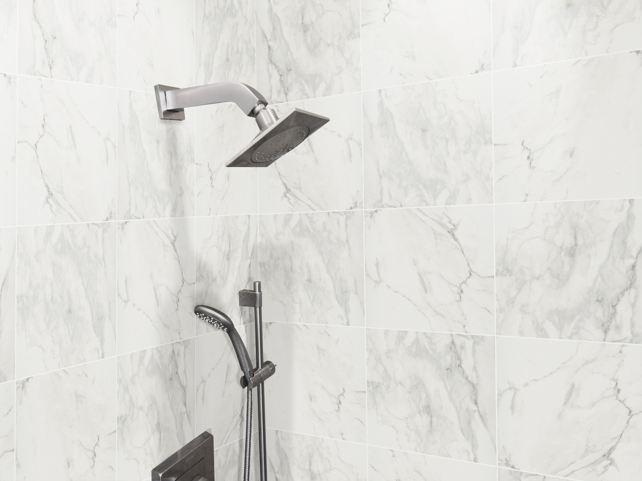 PRIME AURA 24X24 MATTE STATUARIO BRINA ROOM