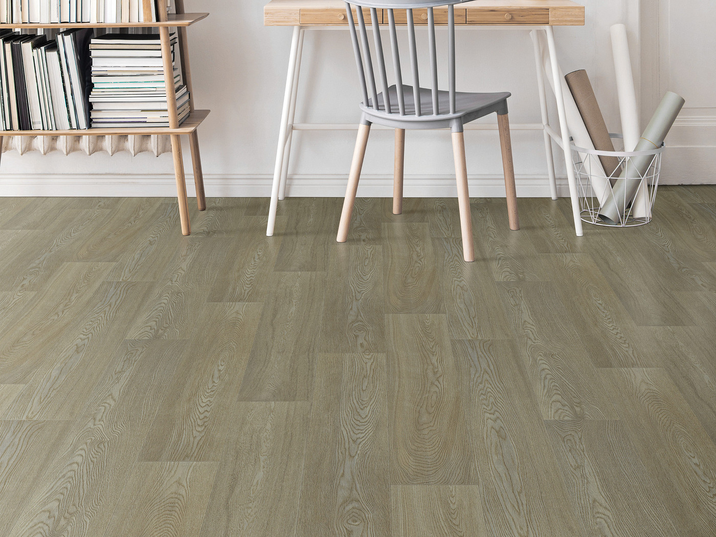 Borbeck flooring, shown in a room