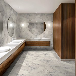 Monumental 24 X 24 Lappato Goldenrod - LVP flooring Monumental 24 X 24 Lappato Goldenrod Feature 1