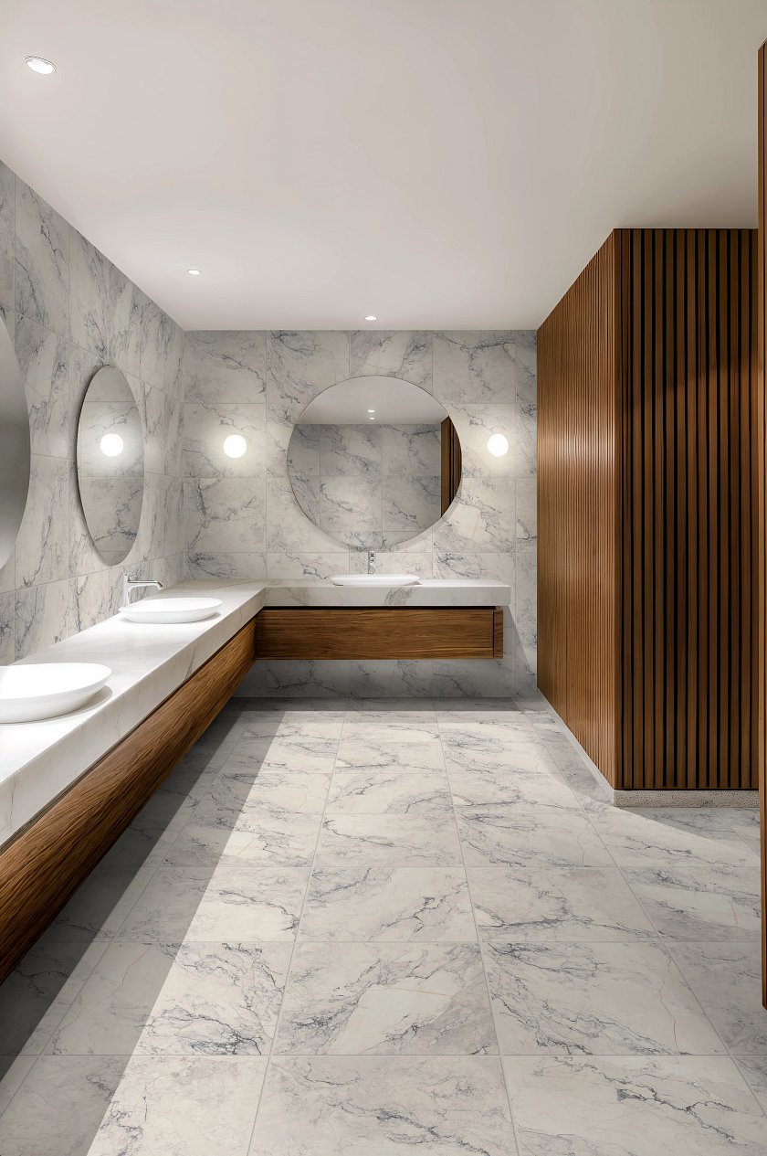 Monumental 24 X 24 Lappato Goldenrod - LVP flooring Monumental 24 X 24 Lappato Goldenrod Feature 1
