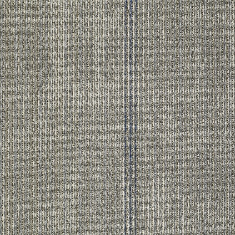 Material Effects Carpet Tile in Tarnished color, 24x24 inches, made of 100% nylon, featuring a multi-level pattern loop construction.