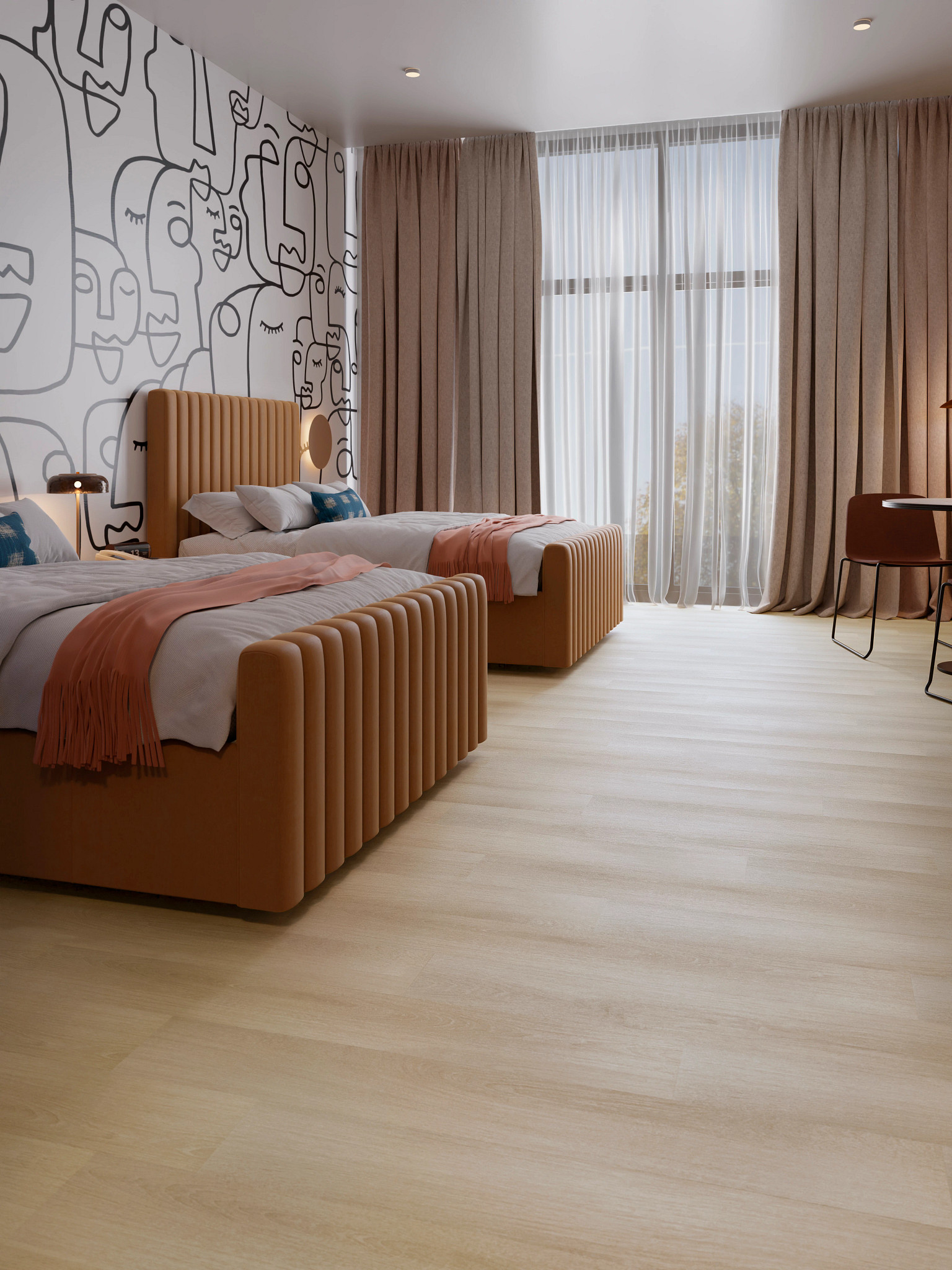 QUIETUDE 5683V SERENE SAND 01206 room image