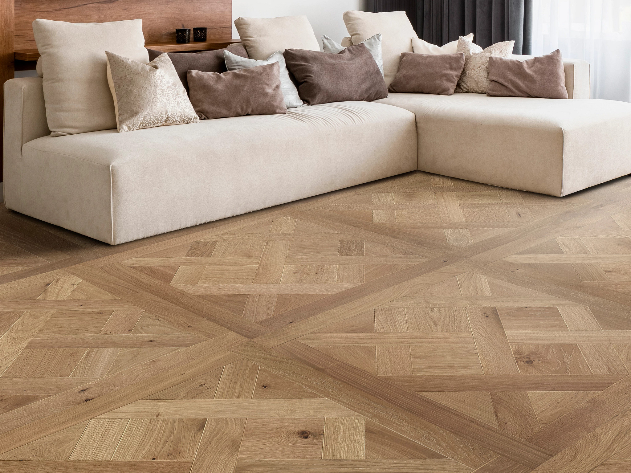 PROVINCIAL PARQUET FAWN ROOM in room