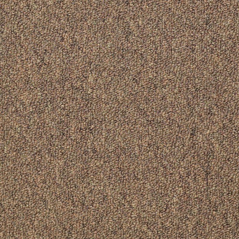 Capital III Berber Loop Broadloom Carpet in Influential color, 12ft wide, 100% nylon material