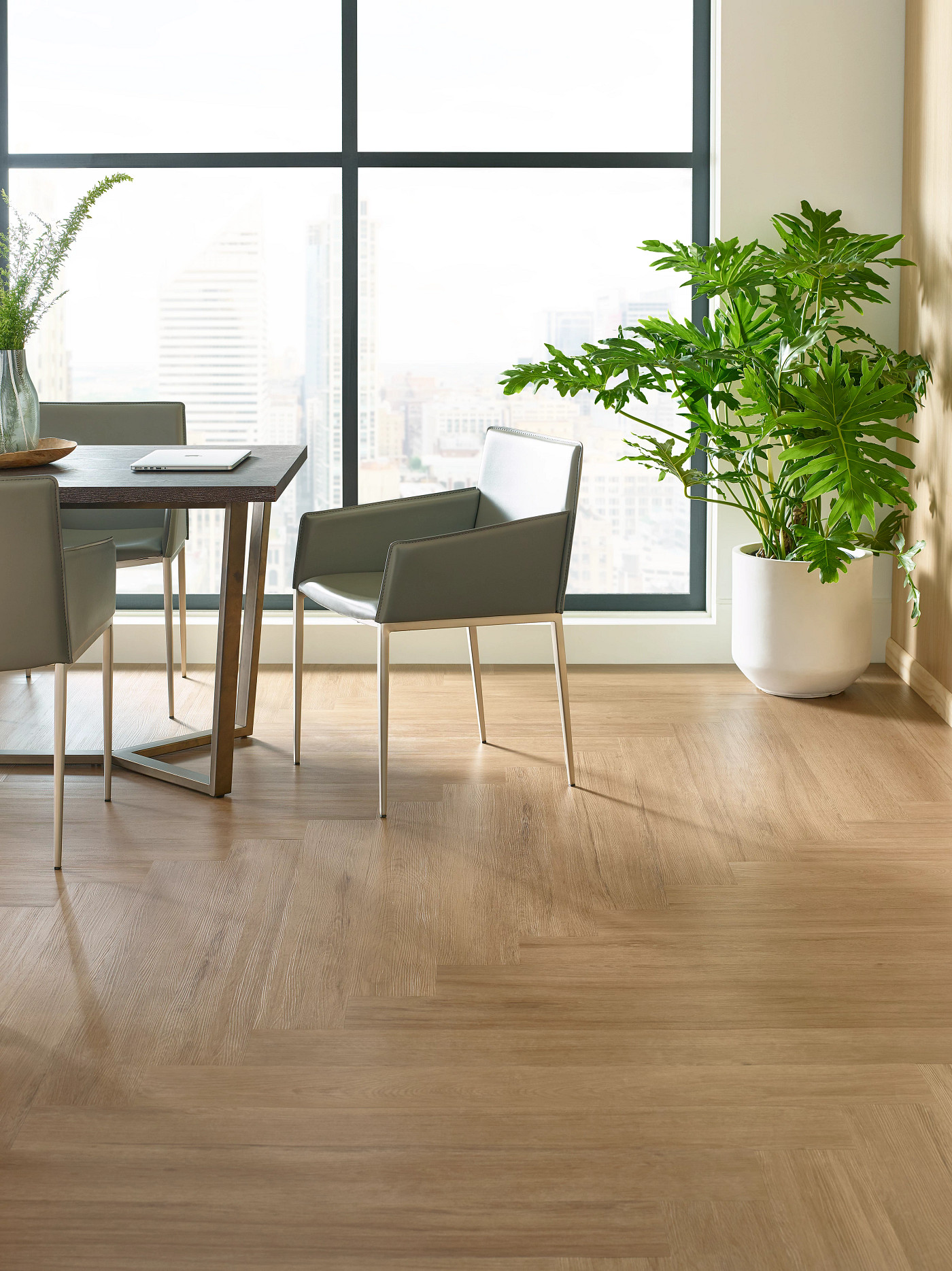 Grand Arches flooring, shown in a room
