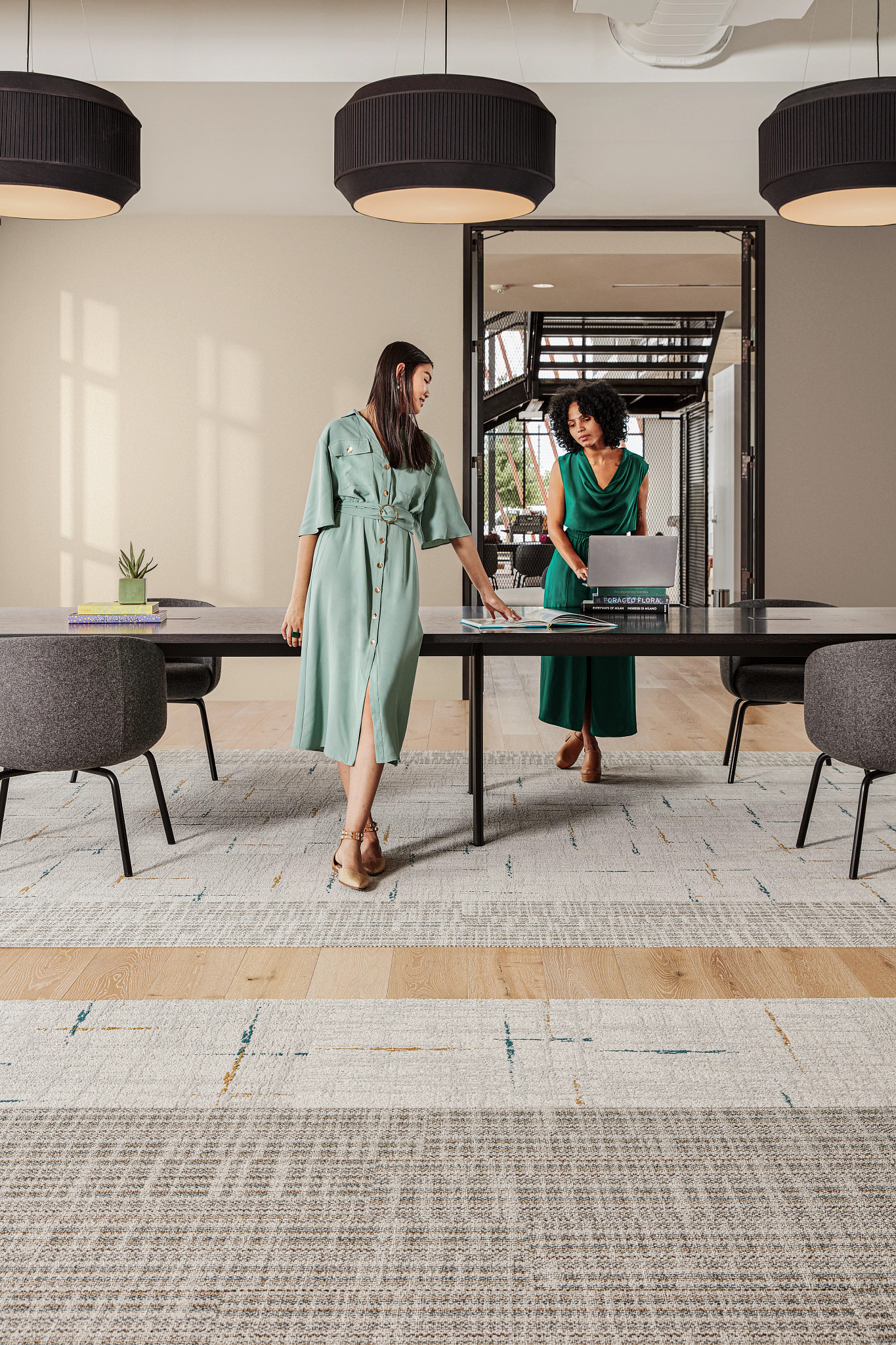 All Together Tile 5T494 Carpet Tile Commercial Flooring | ShawContract