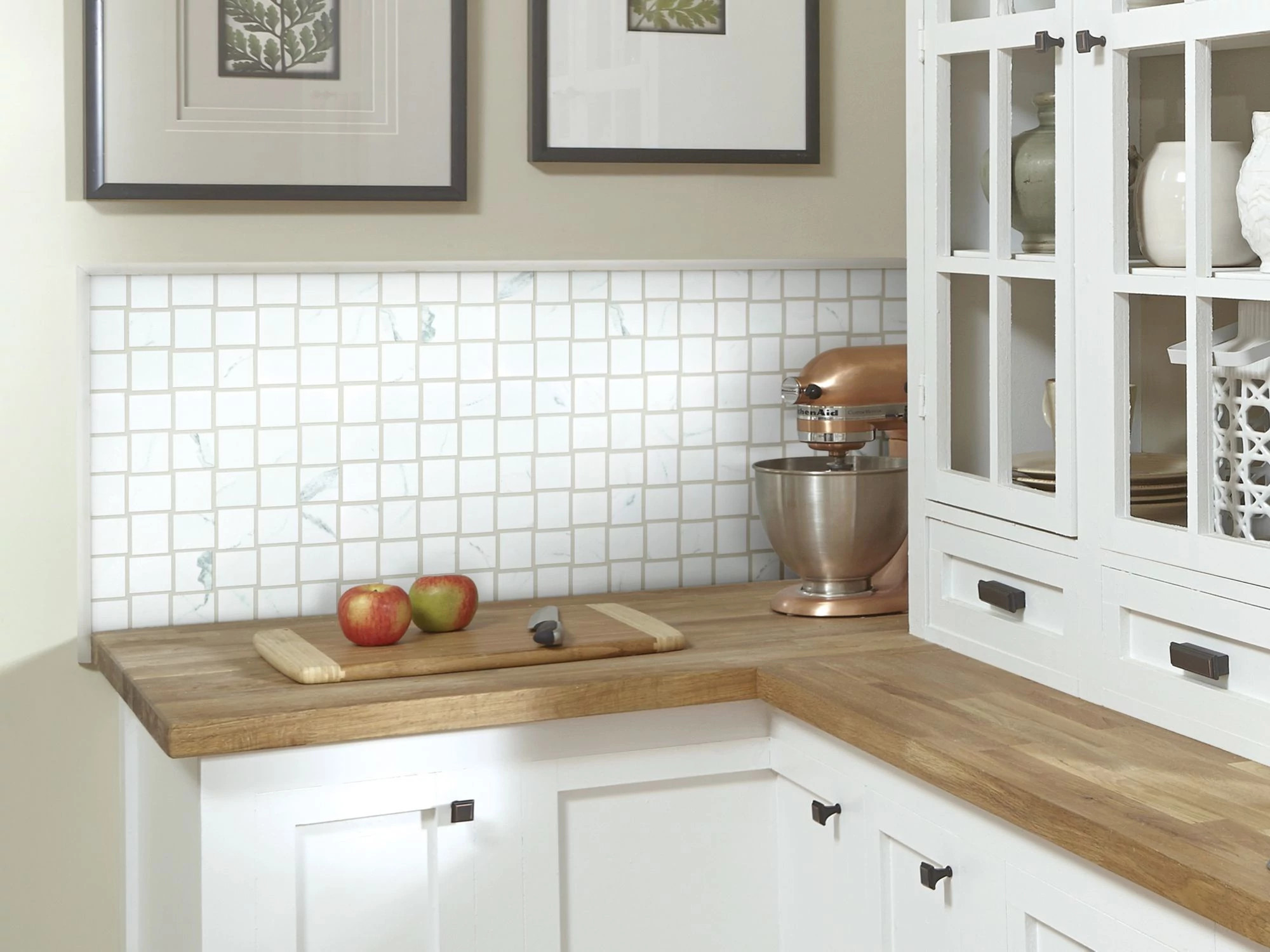 VISION BASKETWEAVE MOSAIC MATTE STATUARIO ROOM