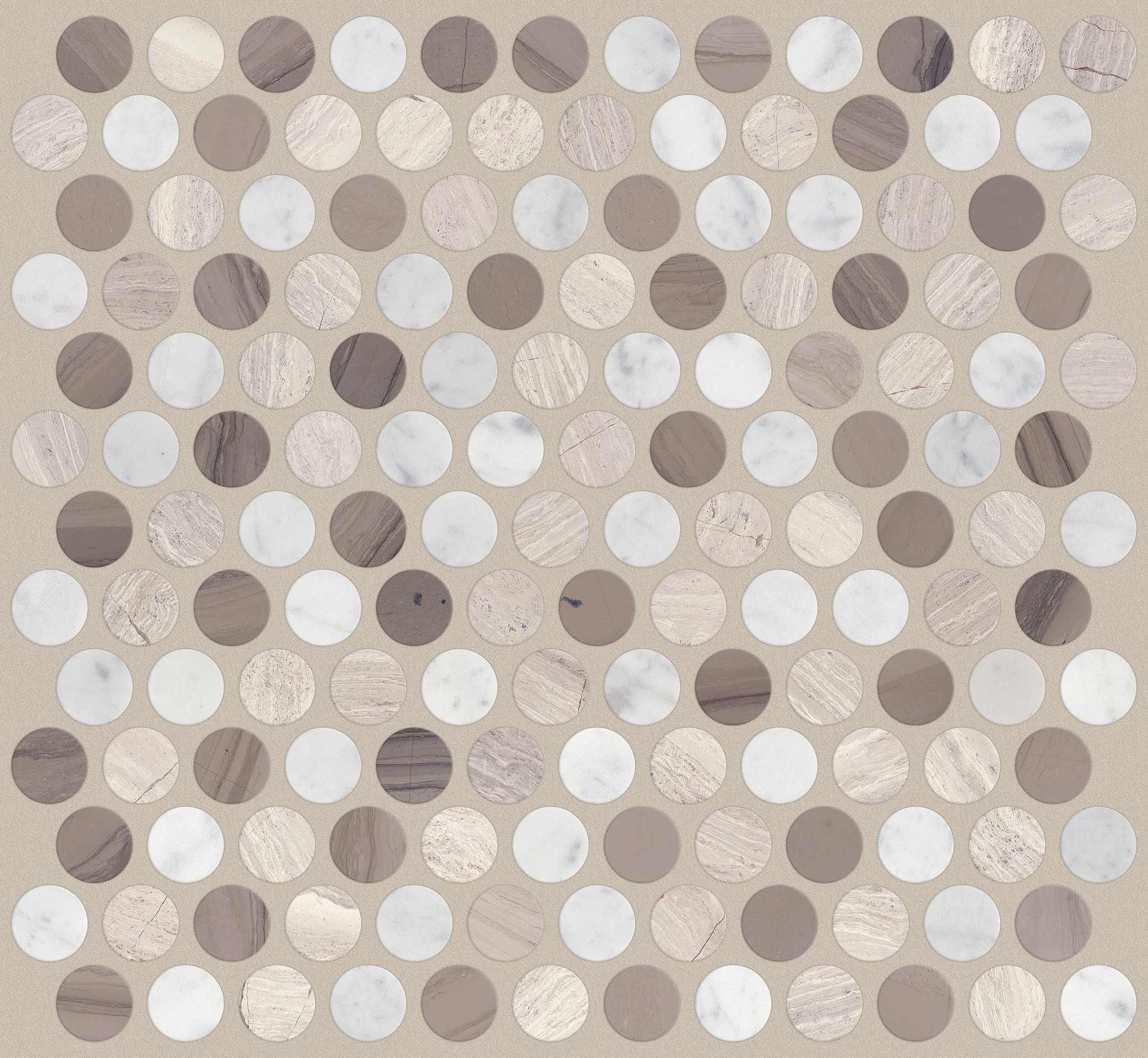 CHATEAU PENNY ROUND MOSAIC BIAN/CARR/ROCK/ MAIN