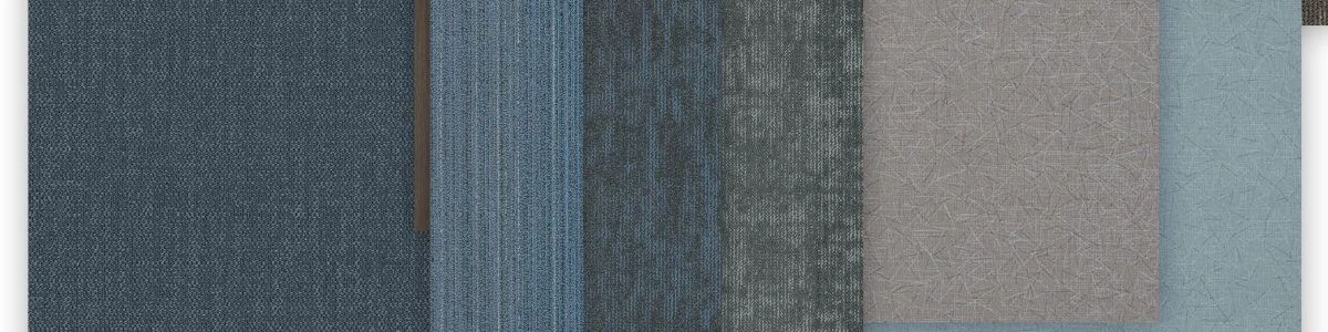 Defuse Blue Board | Diffuse Color + Disperse Color Warm Blue | ShawContract