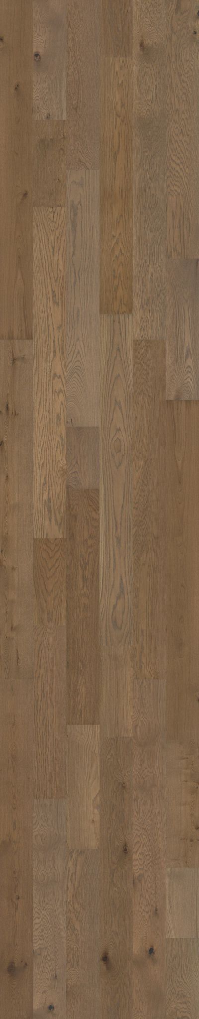 Buckingham Engineered Hardwood in Wales color, 8 inch wide planks made of white oak with UV aluminum oxide finish