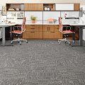 Meditate 24X24 Tile Brown - LVP flooring Meditate 24X24 Tile Brown Feature 2