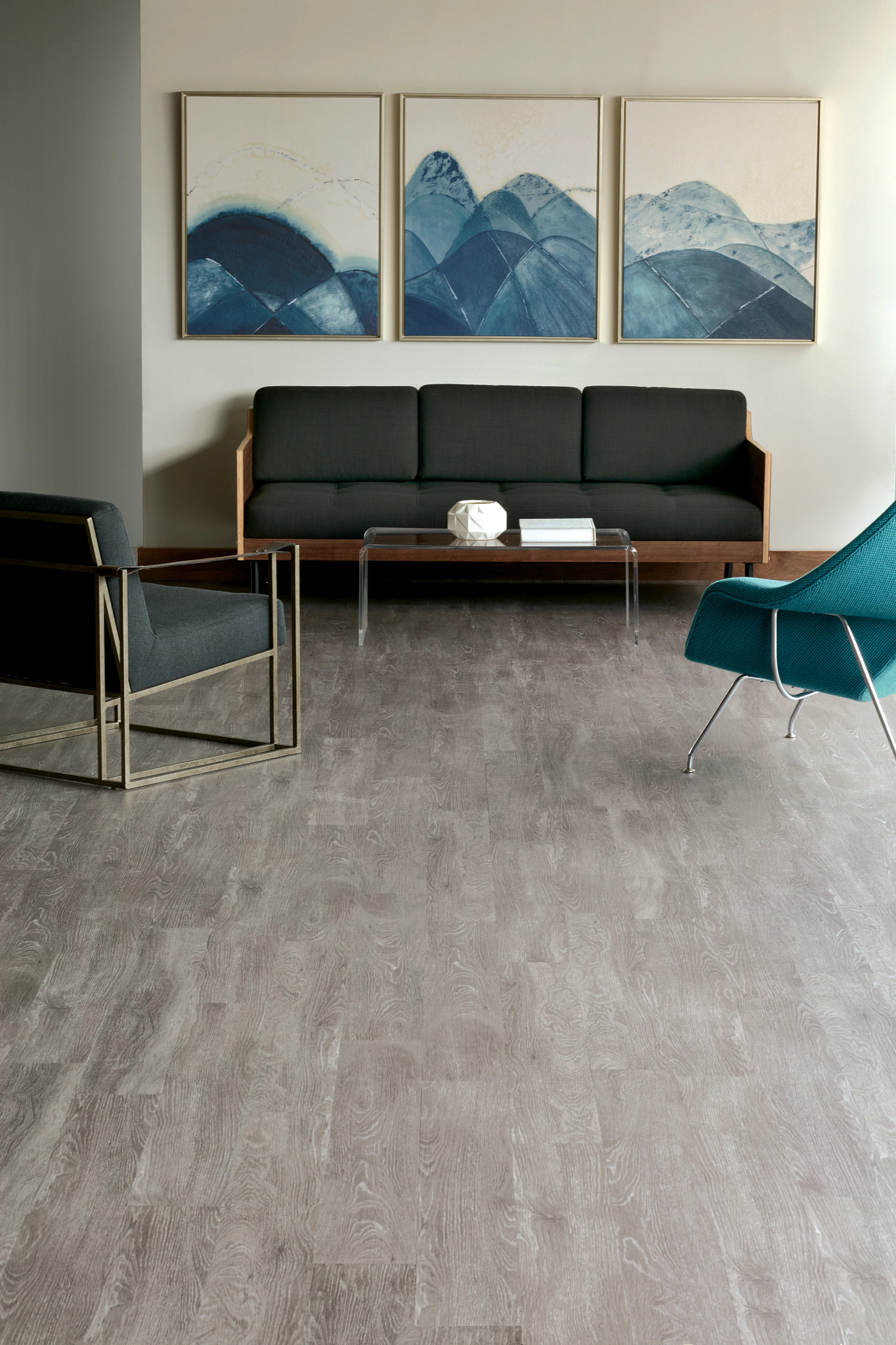 Beachwood flooring, shown in a room