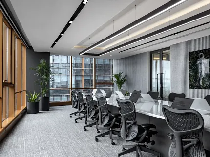 Hero Fincorp & Housing Office. By Ultraconfidentiel Design Hero Fincorp & Housing Office