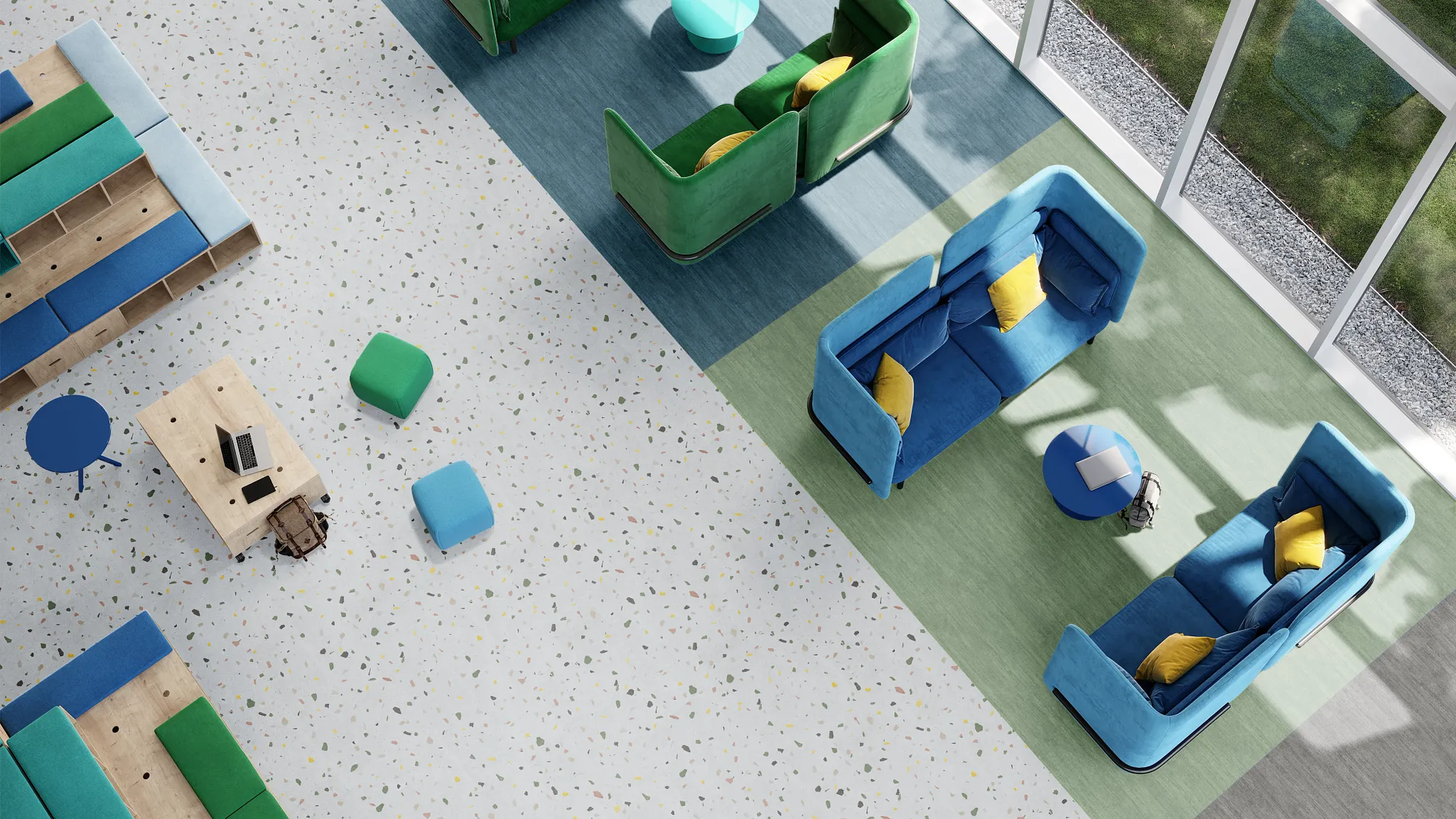 Experiment in Misty Installed Brick