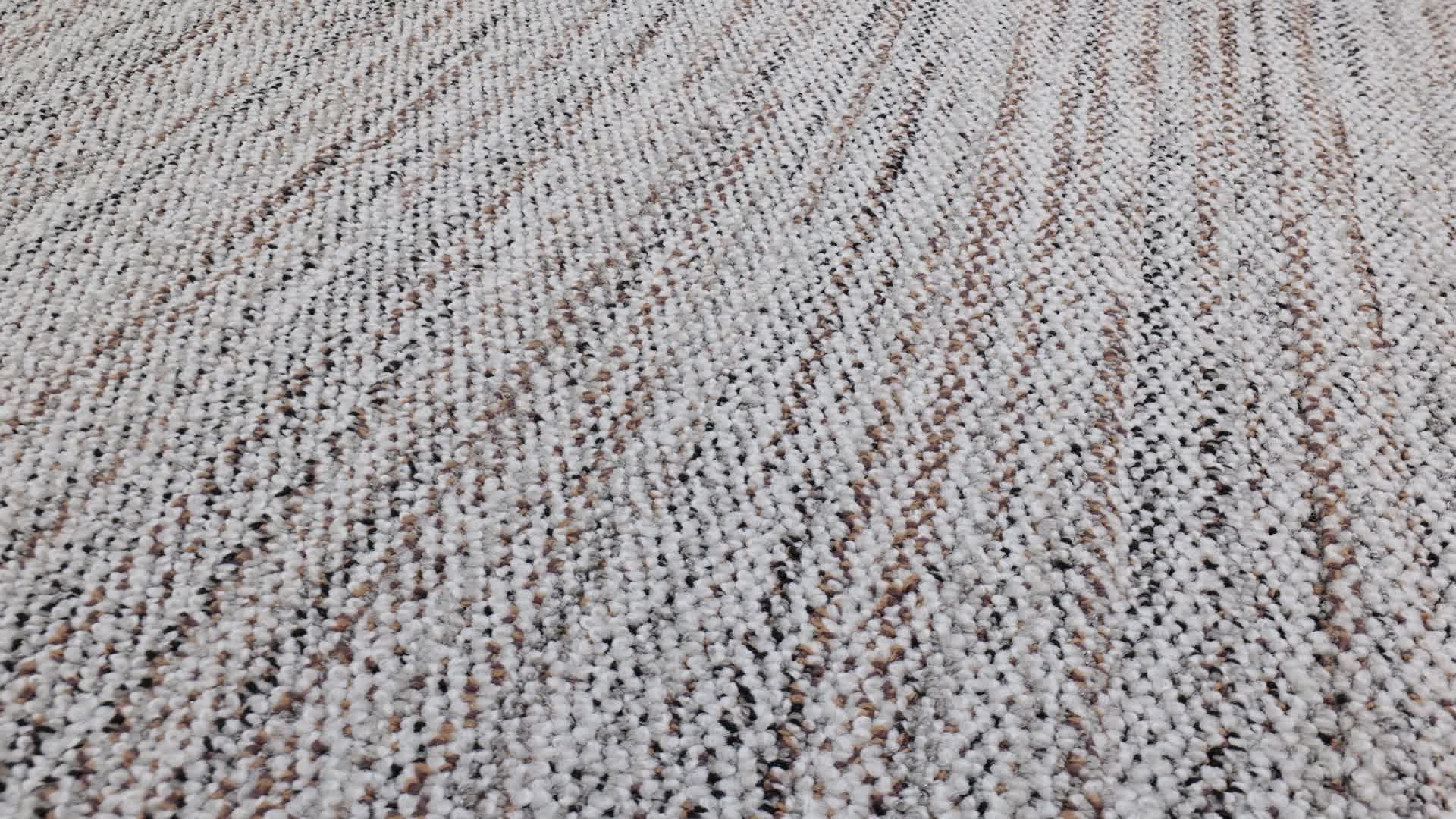 Flat Weave Tile Argan Earth Rotation360