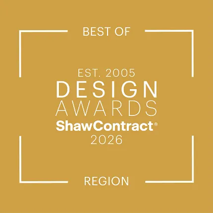 Celebrating excellence in design with Shaw Contract Awards 2026 Shaw Contract Design Awards 2026 logo
