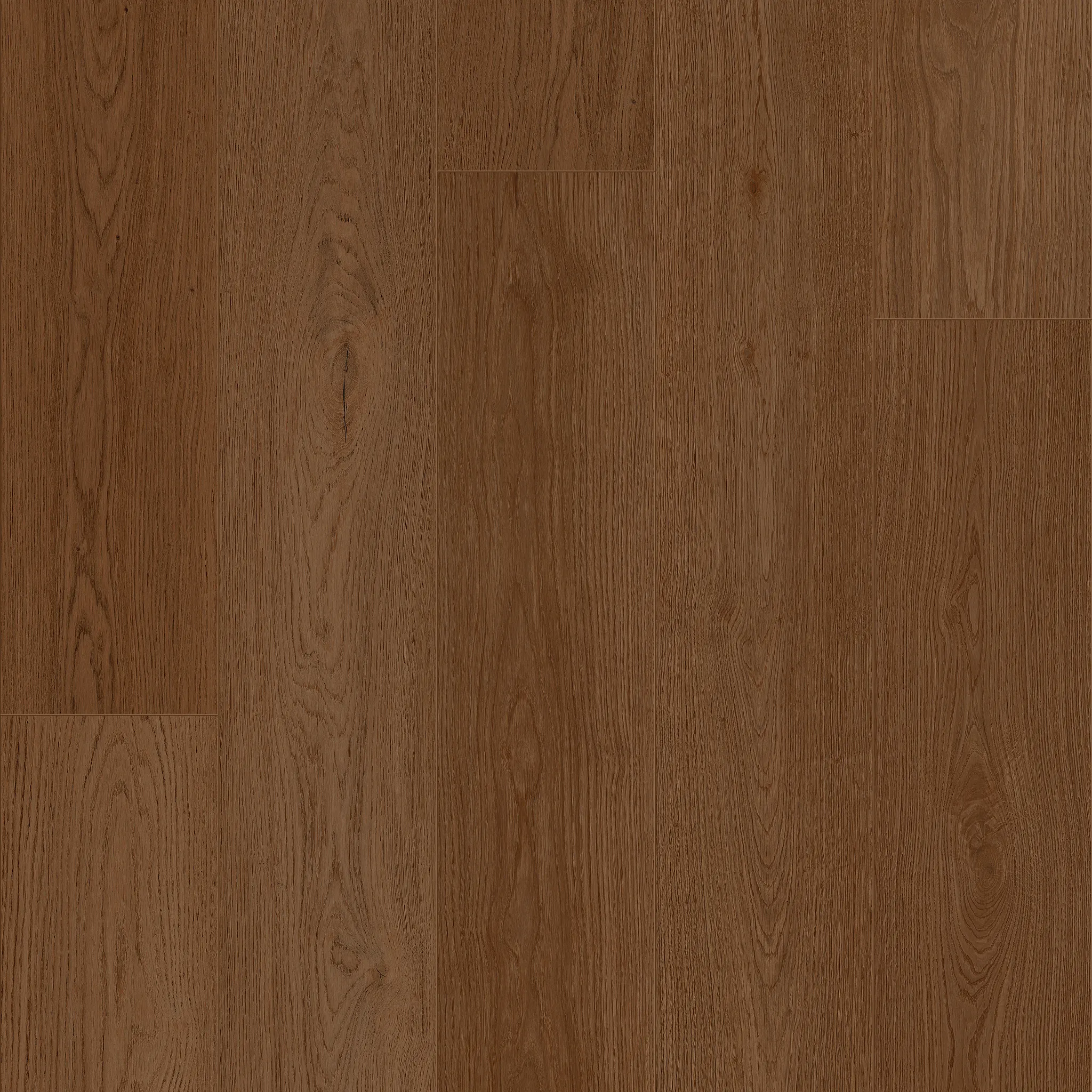 Coretec Residential WPC flooring in rich brown color