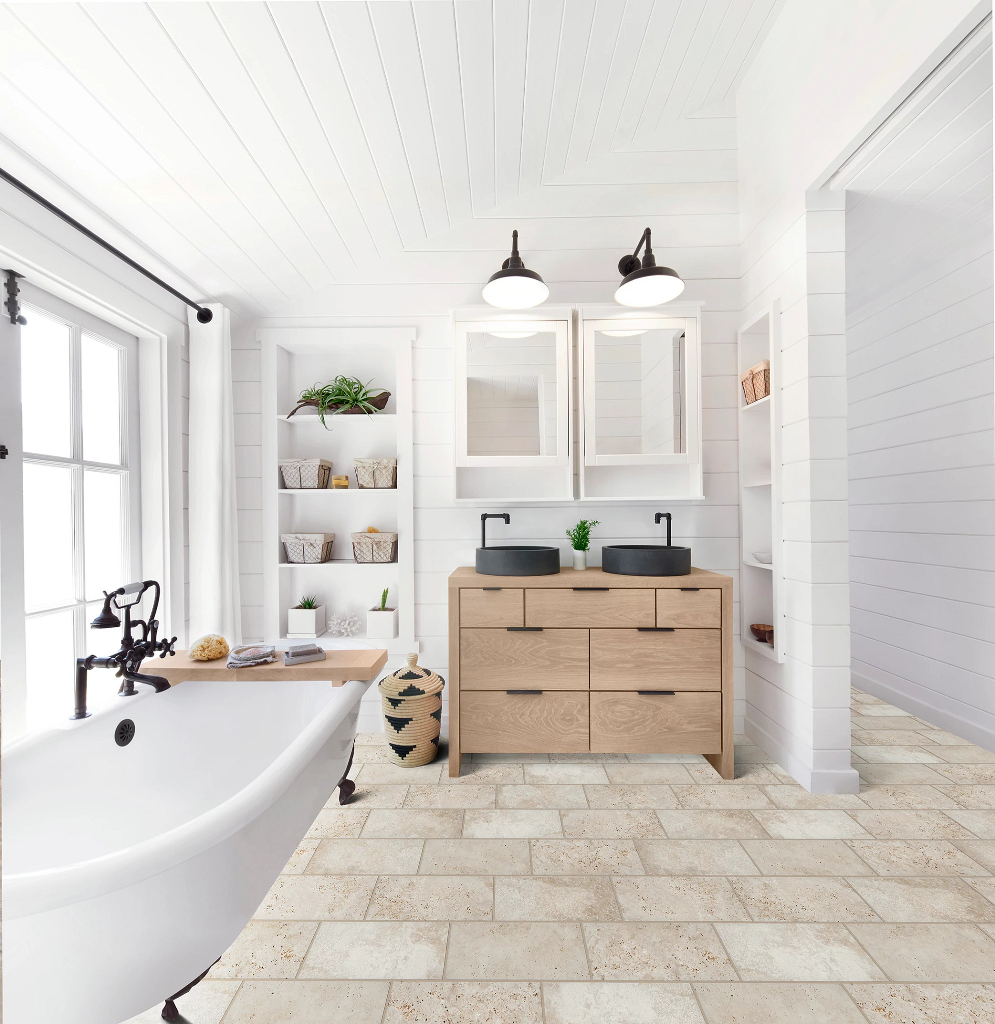 BASANITE LEGACY 8X16 IVORY ROOM