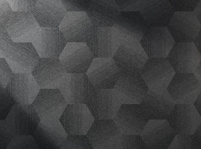 Feature Hexagon TaskWorx® Tile Smoke Spring - LVP flooring Feature Hexagon TaskWorx® Tile Smoke Spring Feature 1