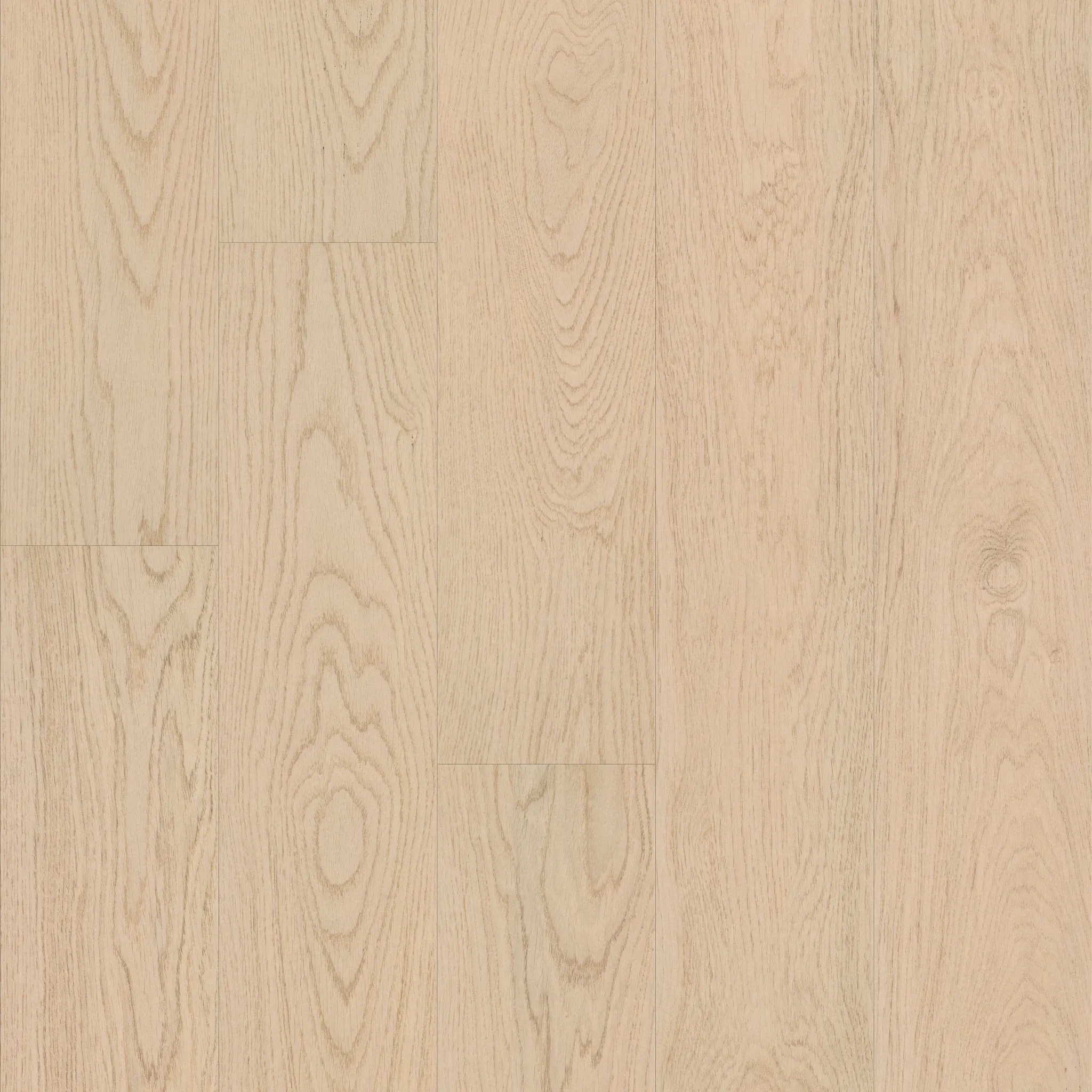 Light oak hardwood flooring with natural grain pattern