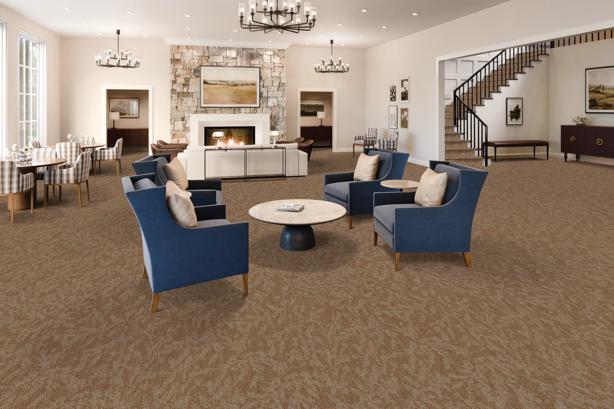 MODERN-HEIRLOOM-BROADLOOM-55014-SADDLE-00700-room-image