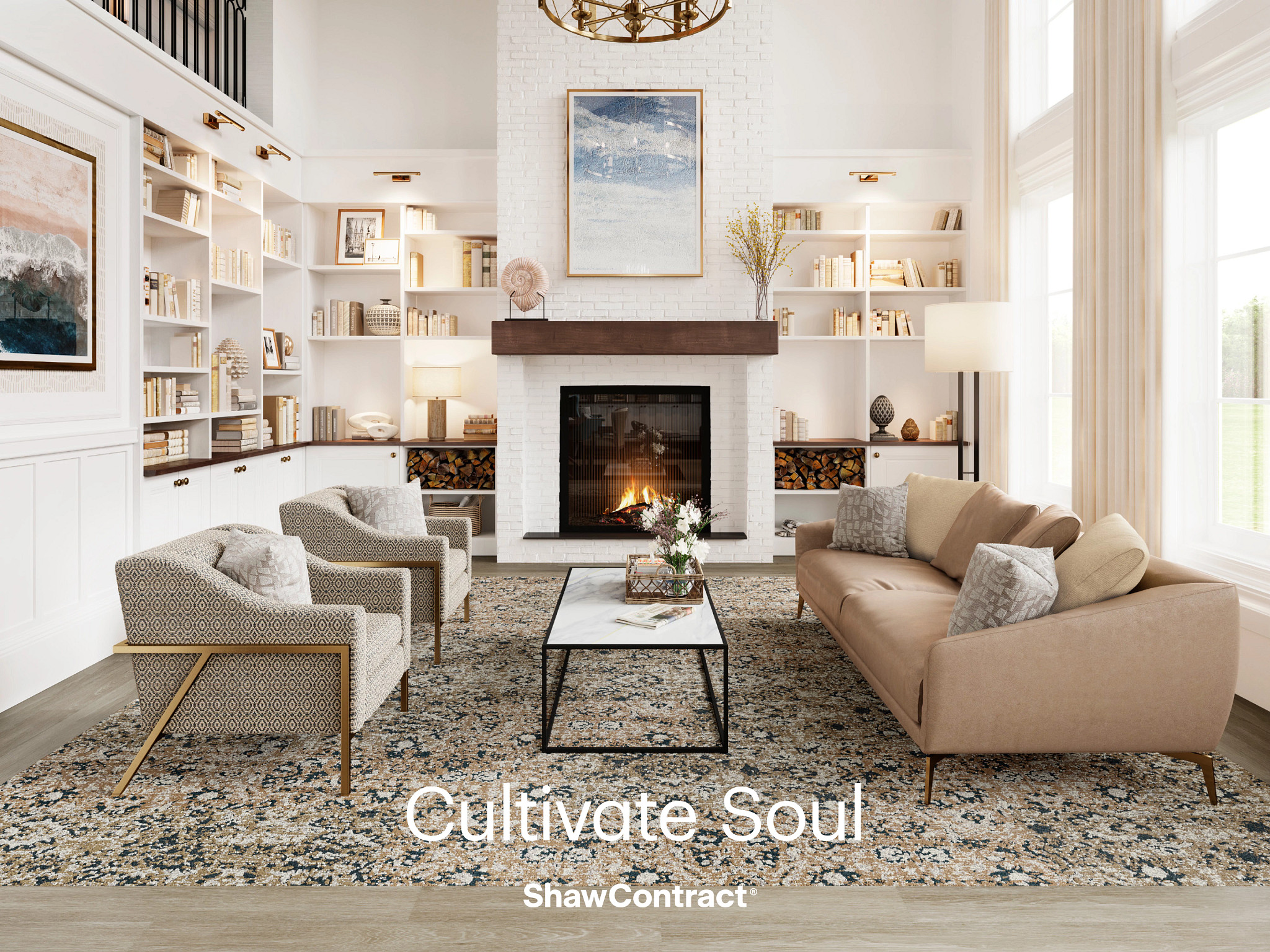 Belief Ecoworx® Tile 5T429 Carpet Tile Commercial Flooring