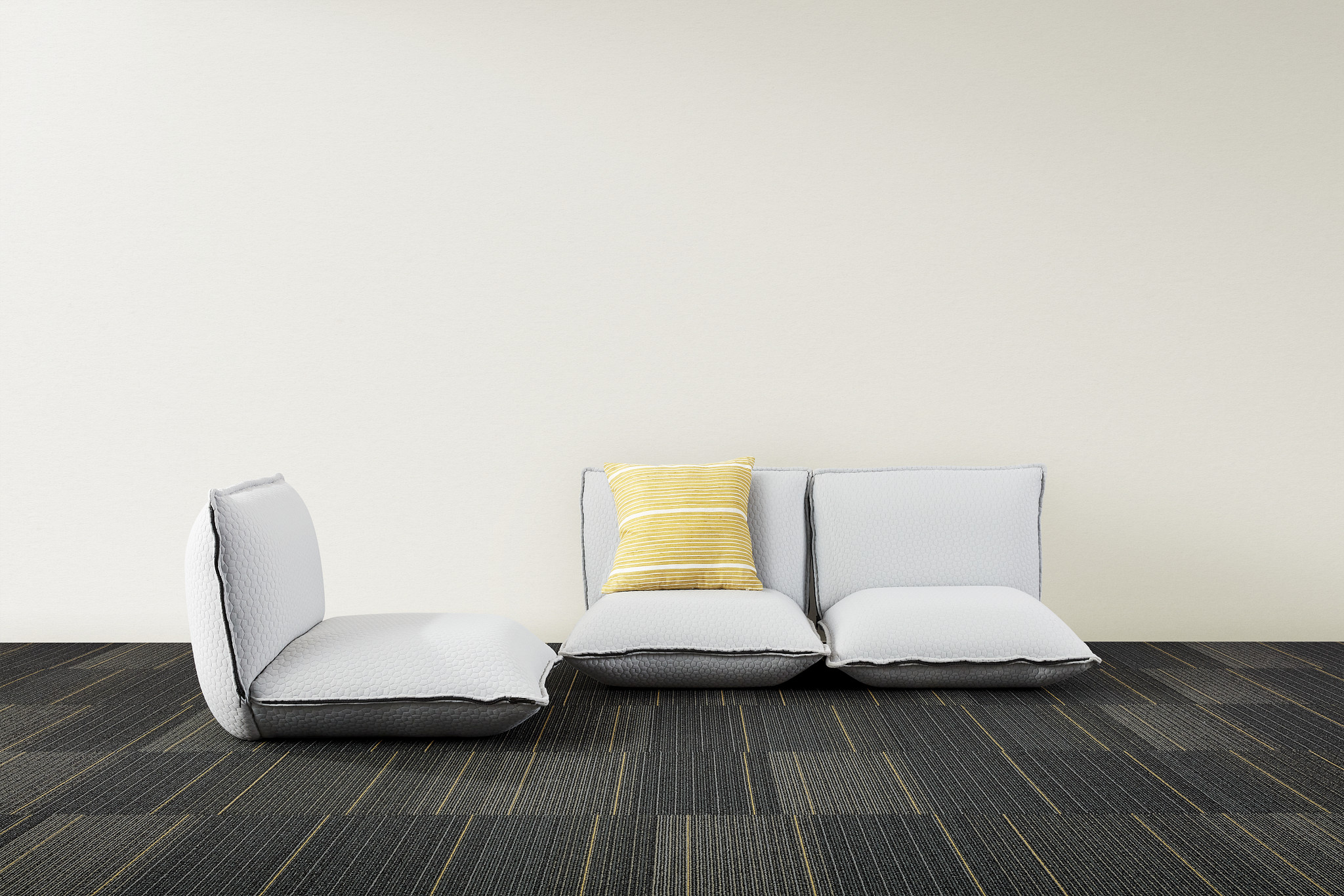 Disperse Color 24X24 Ecoworx® Tile 5T479 Carpet Tile Commercial