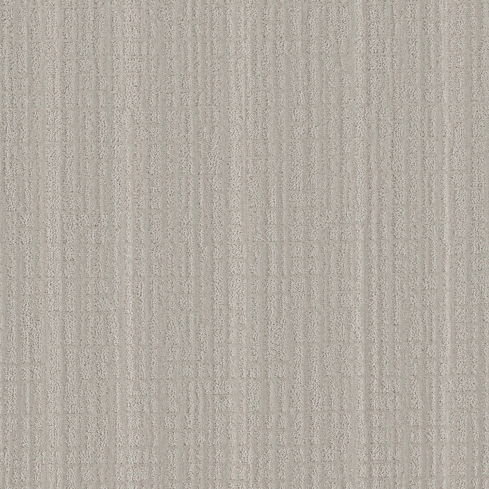 Textured light gray patterned carpet swatch for everyday comfort and easy maintenance