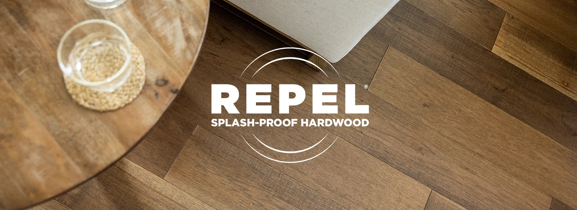 High Variation hardwood close up