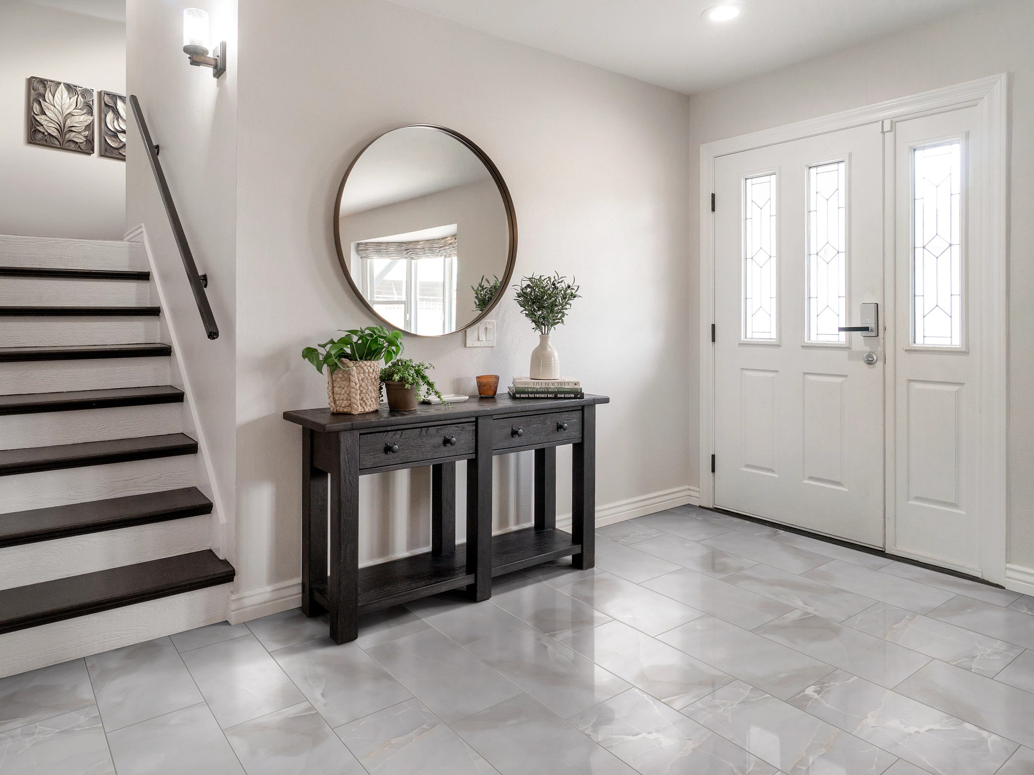 GEMSTONE 12X24 POLISHED DARK GREY ROOM