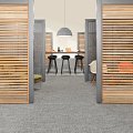 Stillness 24X24 Tile Flax - LVP flooring Stillness 24X24 Tile Flax Feature 2
