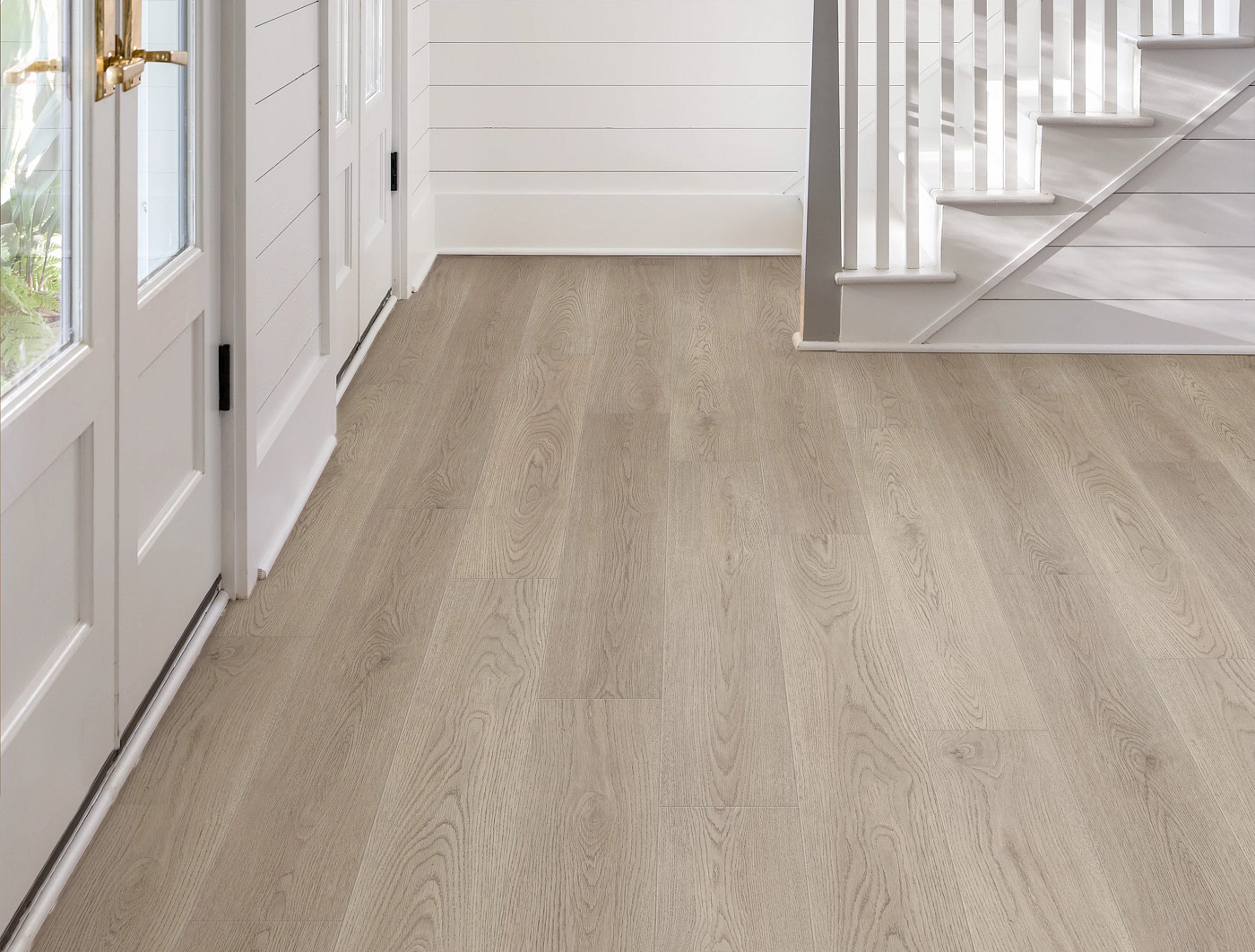 Pavestone flooring, shown in a room