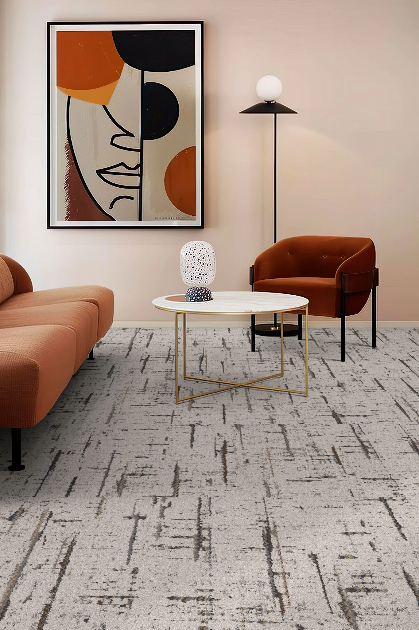 Sheila Tile 5T627 Carpet Tile Commercial Flooring | ShawContract