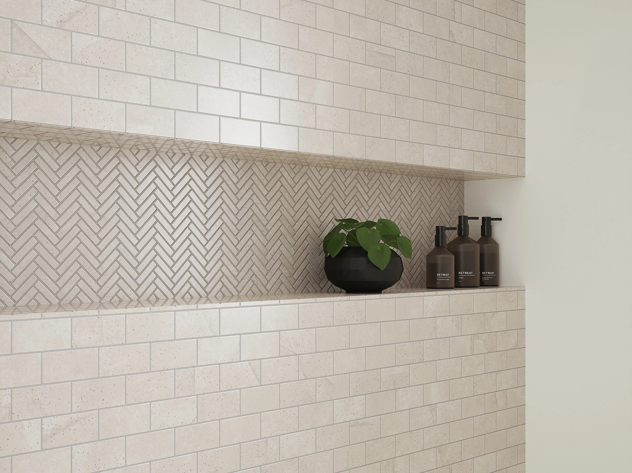 ETERNA HB MOS TERRA TRAVERTINE ROOM