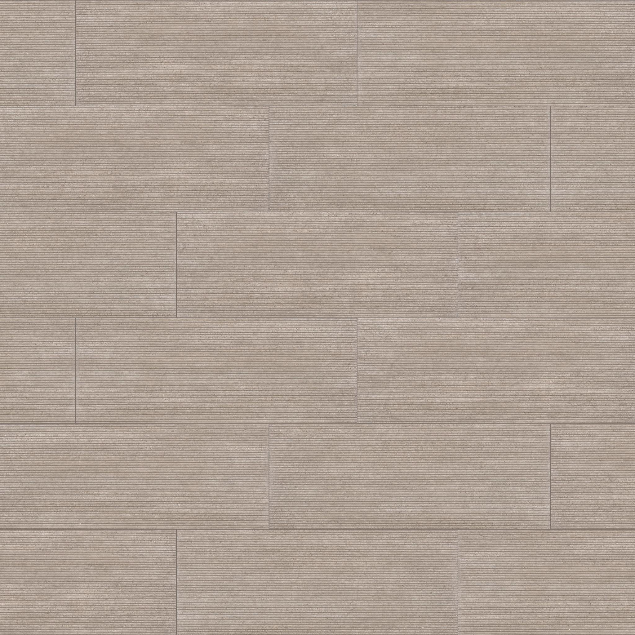 Tactis 18X48 in Etched Taupe