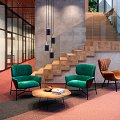 Complement TaskWorx® Tile Pebble - LVP flooring Complement TaskWorx® Tile Pebble Feature 1