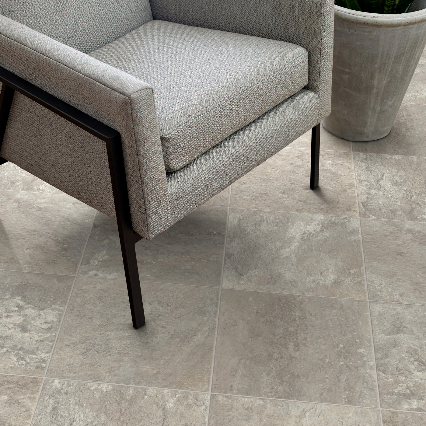 Essence flooring, shown in a room
