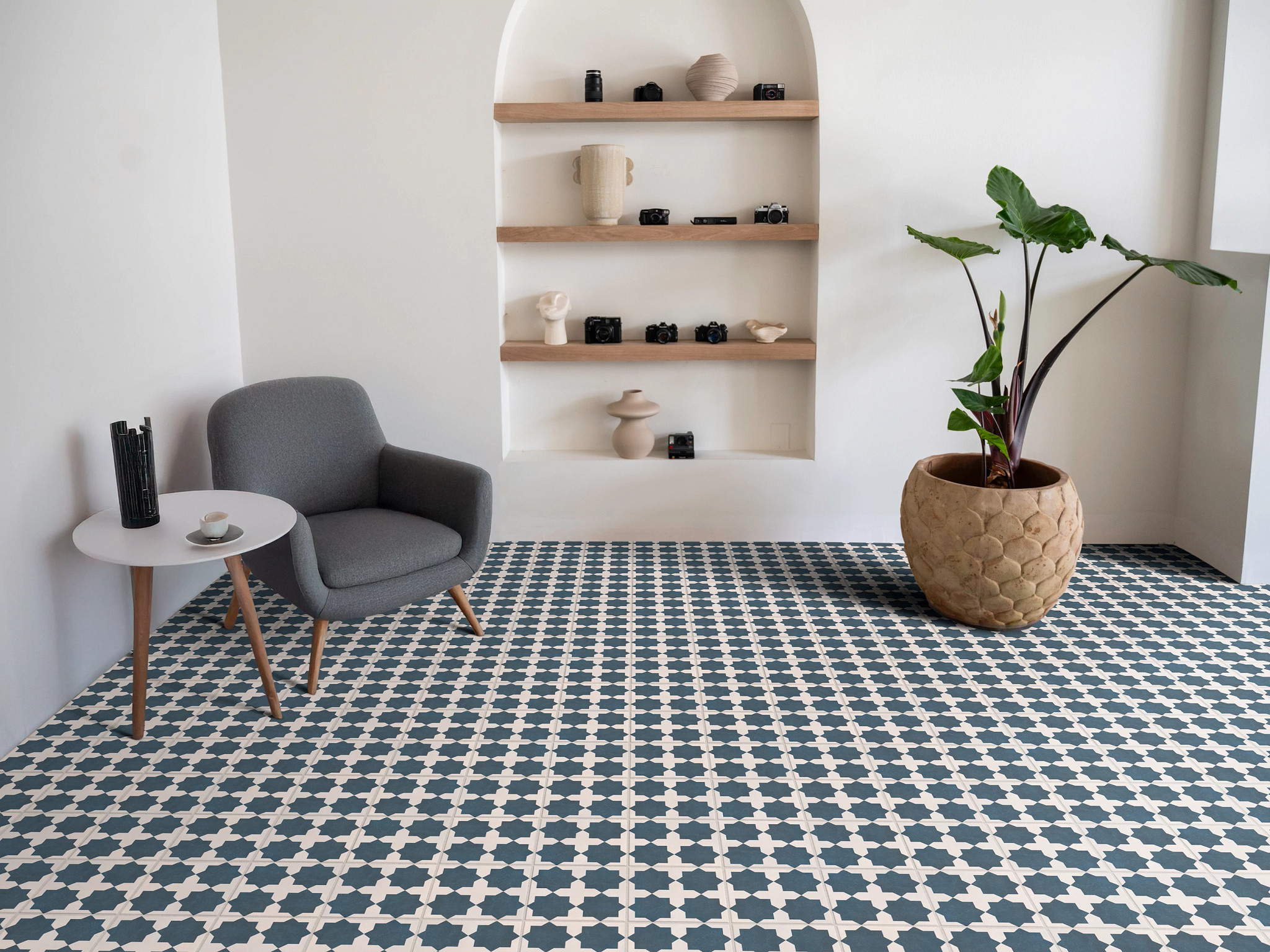 BLOOMS DECO STORMY SEA ROOM